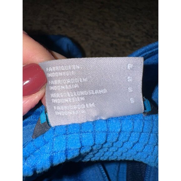 Columbia Men's Heather Indigo Park View 1/2 Zip Fleece Pullover S Outdoor Hiking - Picture 10 of 12